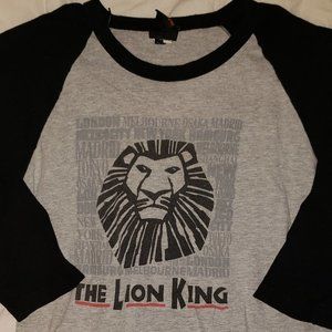Disney The Lion King 3/4 Sleeve Baseball Shirt
